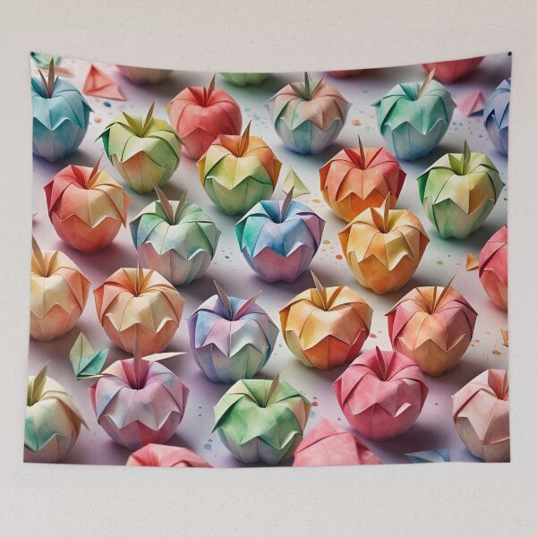 Item preview, Origami Apples Pattern designed and sold by ShaViArt.
