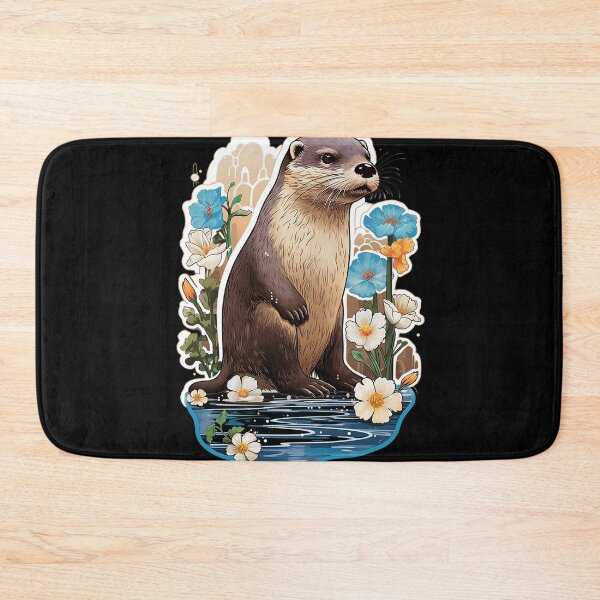 Artikelvorschau, Ukiyo-Flussotter entworfen und verkauft von MiduImages.