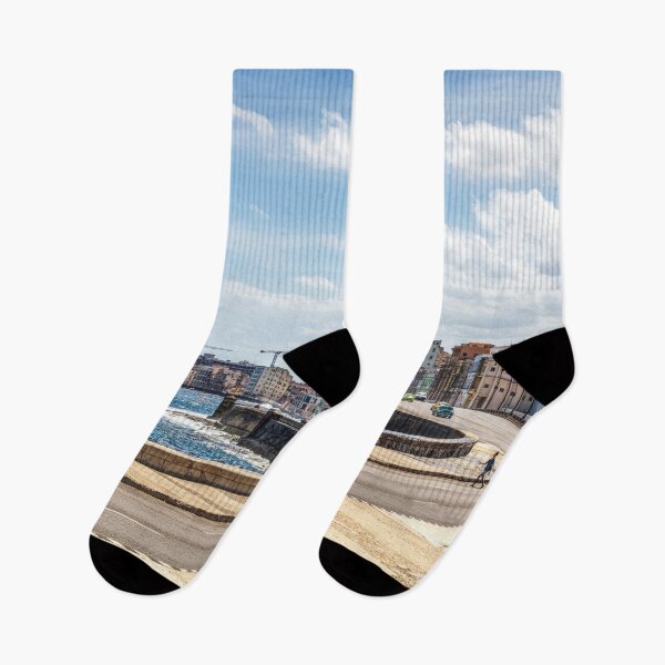 Item preview, The Malecon, Winding Road, Havana, Cuba designed and sold by Paul Thompson Photography.