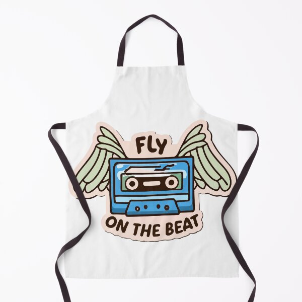 Item preview, Fly on the Beat - Retro Cassette Wings Design designed and sold by NiftyWrx.