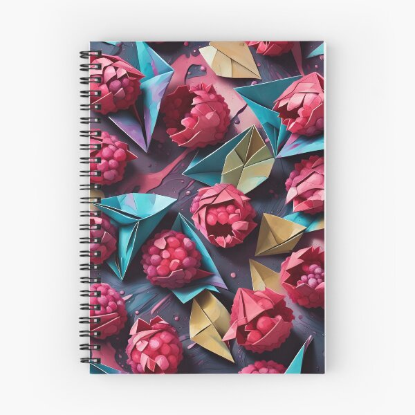 Item preview, Origami Raspberries Pattern designed and sold by ShaViArt.