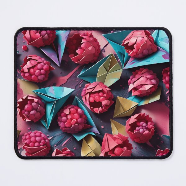 Item preview, Origami Raspberries Pattern designed and sold by ShaViArt.