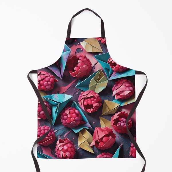Item preview, Origami Raspberries Pattern designed and sold by ShaViArt.