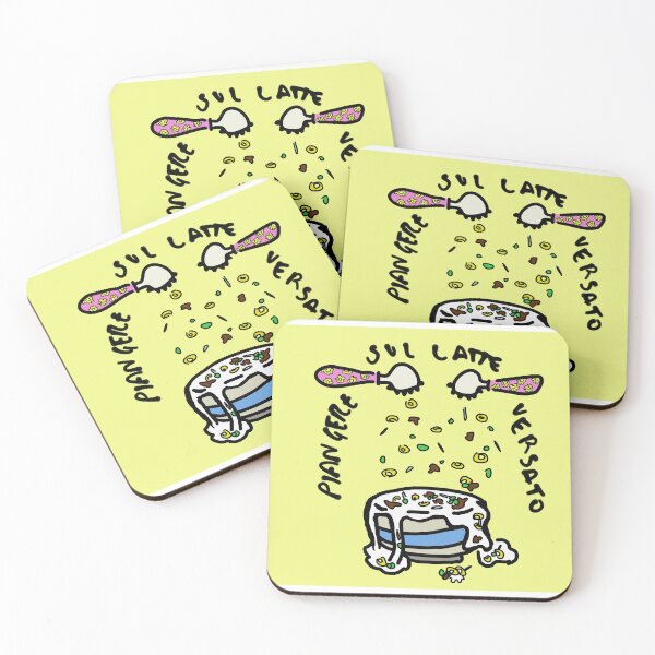 Item preview, Piangere sul latte versato - crying over spilt milk designed and sold by Mahle99.