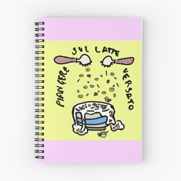 Item preview, Piangere sul latte versato - llorando por la leche derramada designed and sold by Mahle99.