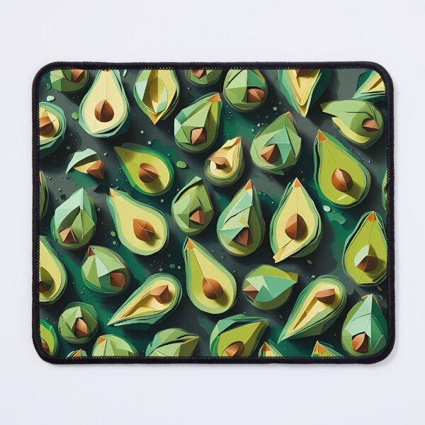 Item preview, Origami Avocado Pattern designed and sold by ShaViArt.