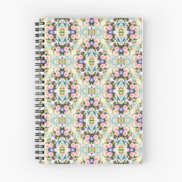 Item preview, Painting of Orange and Lilac Chrysanthemum Flowers Seamless Pattern designed and sold by Petalandfur.