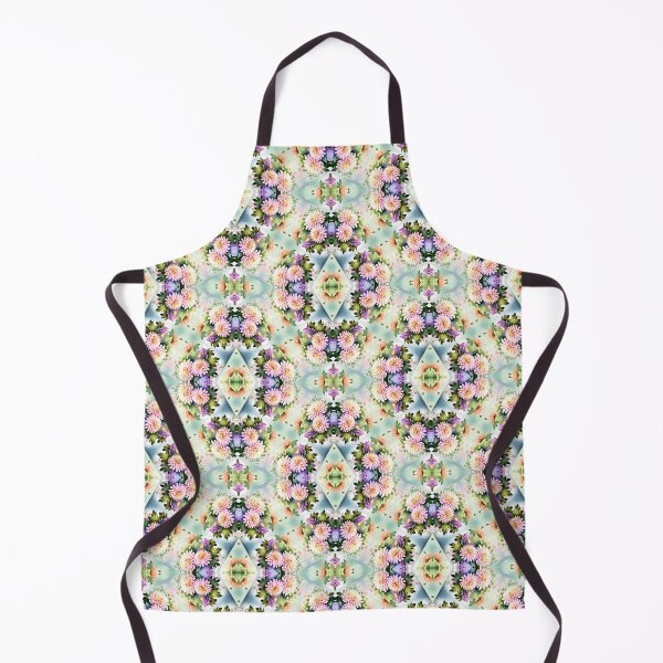 Item preview, Painting of Orange and Lilac Chrysanthemum Flowers Seamless Pattern designed and sold by Petalandfur.