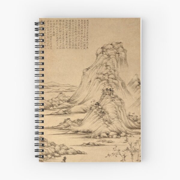 Item preview, Spring Mists over a Riverside Pavilion designed and sold by aldayuan.