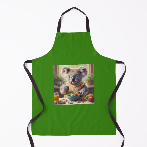 Item preview, Koala Eating Salad designed and sold by CrankyOldDude.