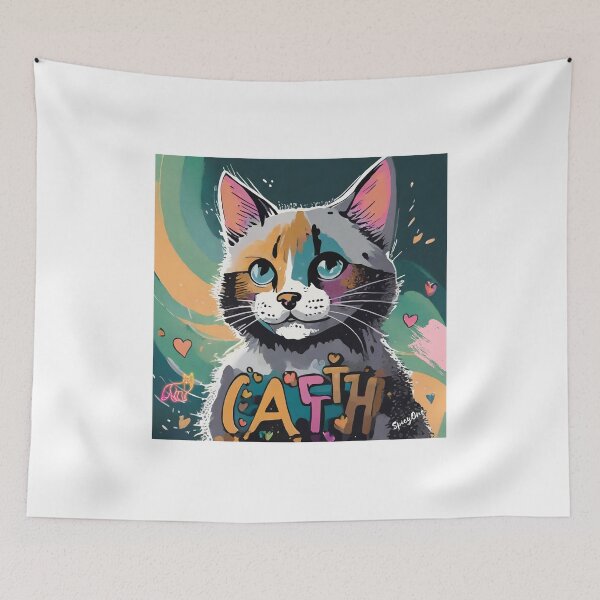 Item preview, Captivating Art of a Wistful Cat designed and sold by SpicyOne.
