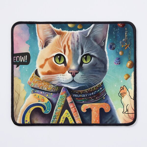 Item preview, Enchanting Cat Sticker Creations designed and sold by SpicyOne.
