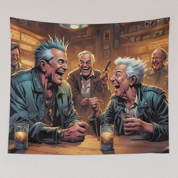 Item preview, Punk Rock Pensioners designed and sold by Colin Bentham.