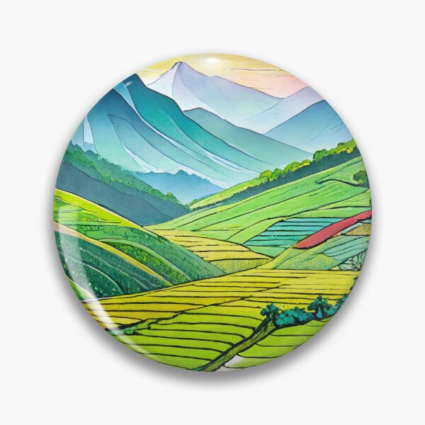 Item preview, Rice Terraces in Winso designed and sold by SpicyOne.