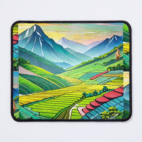 Item preview, Rice Terraces in Winso designed and sold by SpicyOne.