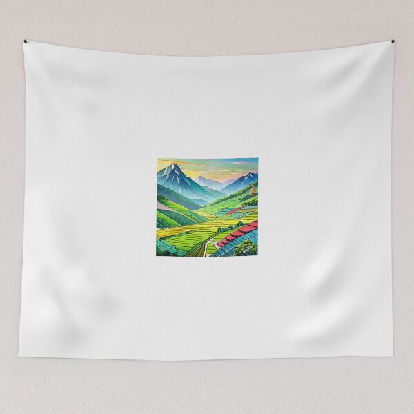 Item preview, Rice Terraces in Winso designed and sold by SpicyOne.