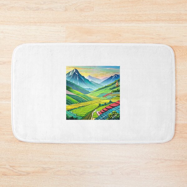 Item preview, Rice Terraces in Winso designed and sold by SpicyOne.
