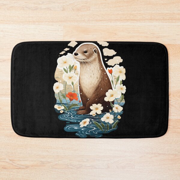Artikelvorschau, Ukiyo-Flussotter entworfen und verkauft von MiduImages.