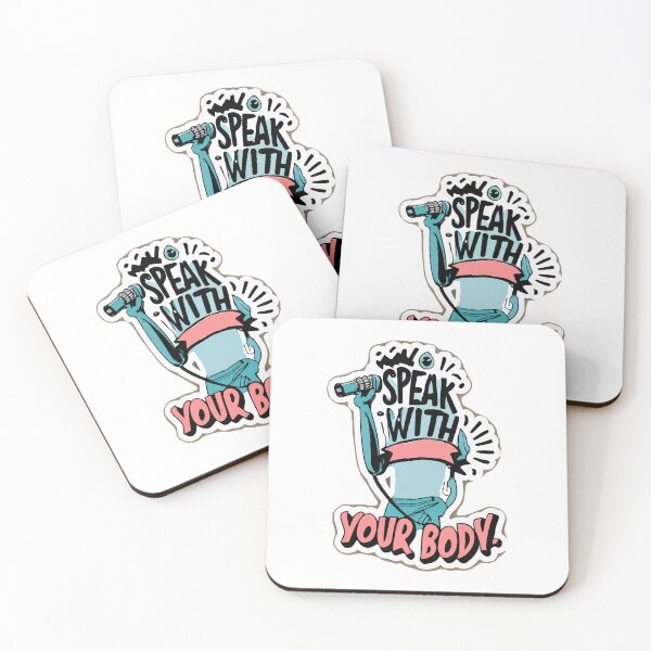 Item preview, Speak with Your Body - Hip Hop Dance and Mic Comic Sticker designed and sold by NiftyWrx.