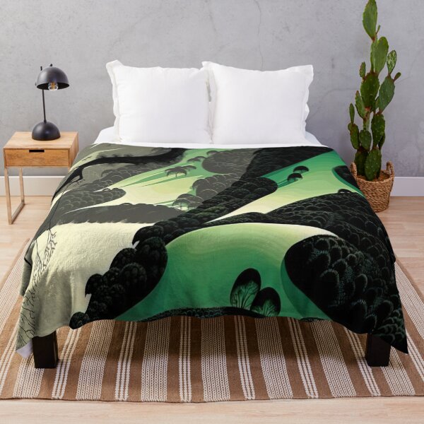Item preview, Eyvind Earle - Green Big Sur designed and sold by 4syntart.