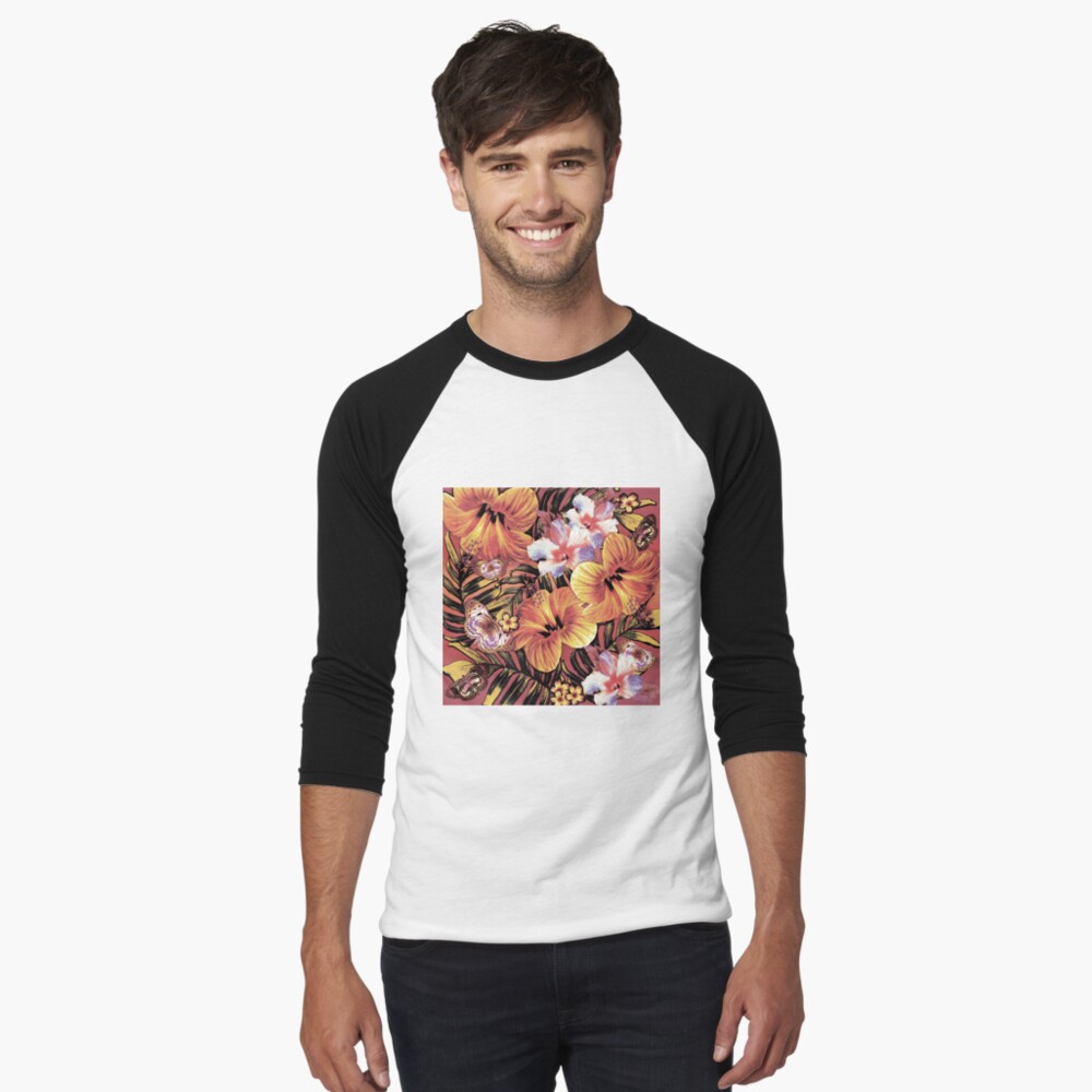 Item preview, Baseball ¾ Sleeve T-Shirt designed and sold by ninabmay.