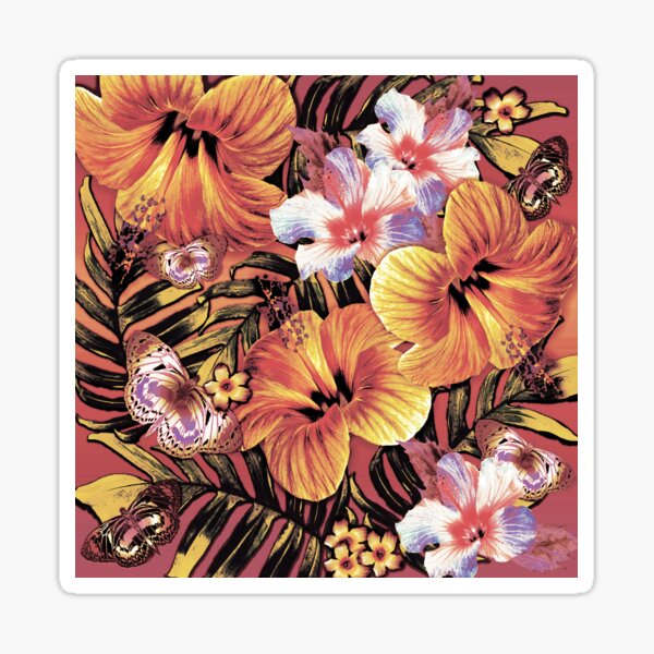 Item preview, Orange Aloha designed and sold by Nina May Designs.