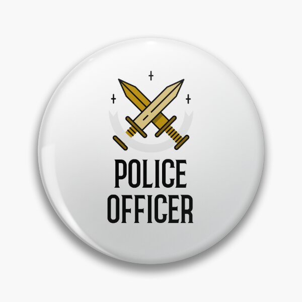 Item preview, Police Officer Design with Two Sword designed and sold by PRIVARSHU.