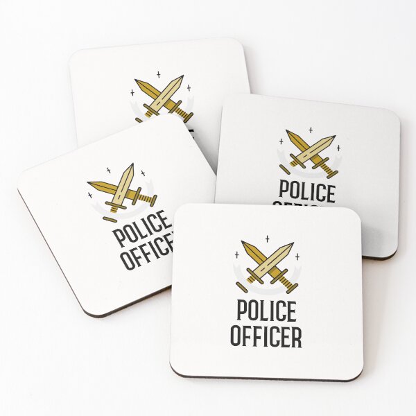 Item preview, Police Officer Design with Two Sword designed and sold by PRIVARSHU.