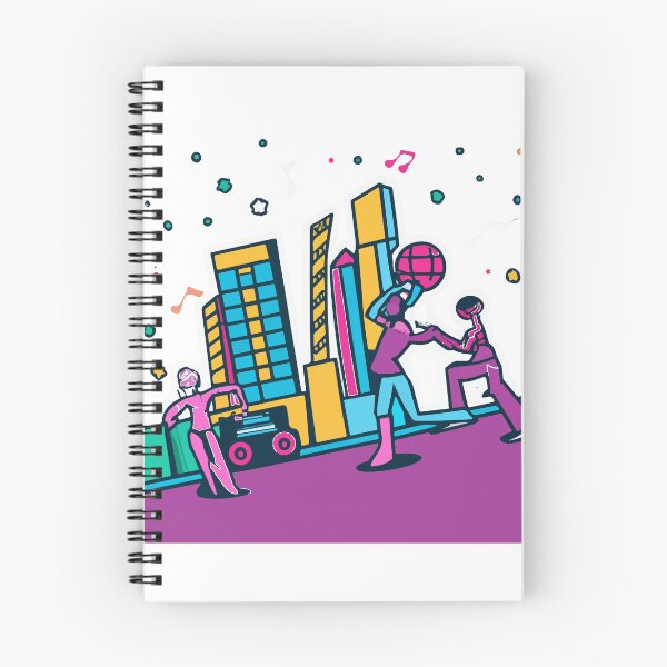 Item preview, Hip Hop City Skyline Dance Party designed and sold by NiftyWrx.