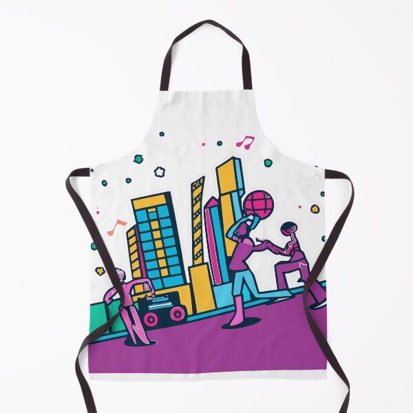 Item preview, Hip Hop City Skyline Dance Party designed and sold by NiftyWrx.