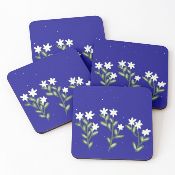 Item preview, flores en una noche estrellada designed and sold by ArtKar.