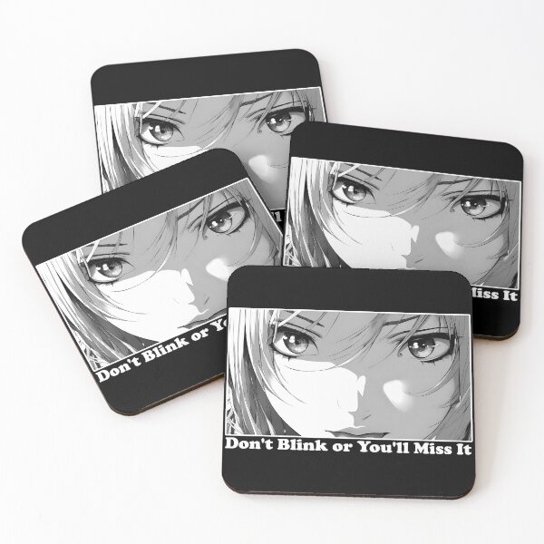 Item preview, Anime Eyes, Girl Face, Fun Phrase, Don't Blink Or Miss It, Funny designed and sold by AmeliasDreams.
