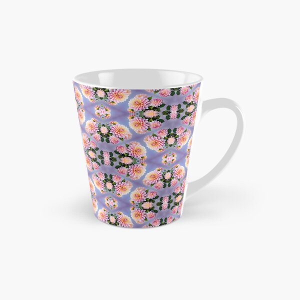 Item preview, Painting of Pink Dahlia Flowers Seamless Pattern designed and sold by Petalandfur.