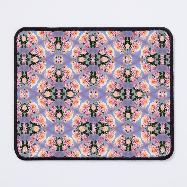Item preview, Painting of Pink Dahlia Flowers Seamless Pattern designed and sold by Petalandfur.