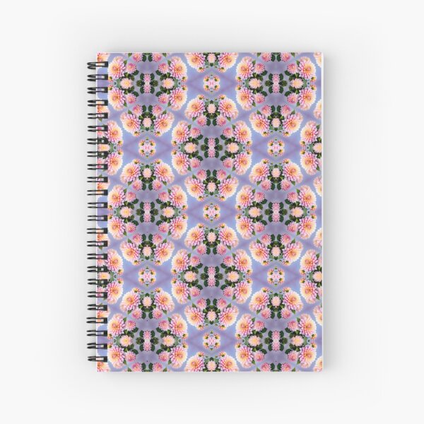 Item preview, Painting of Pink Dahlia Flowers Seamless Pattern designed and sold by Petalandfur.