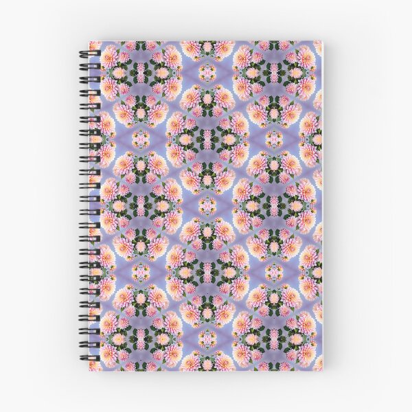 Item preview, Painting of Pink Dahlia Flowers Seamless Pattern designed and sold by Petalandfur.