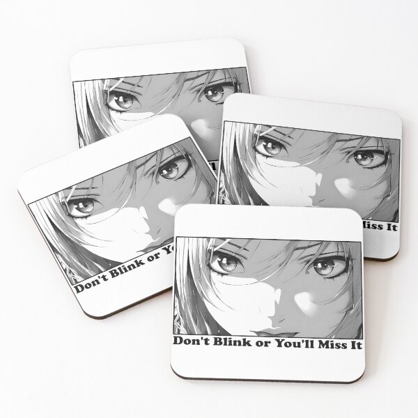 Item preview, Anime Eyes, Girl Face, Fun Phrase, Don't Blink Or Miss It, Funny designed and sold by AmeliasDreams.