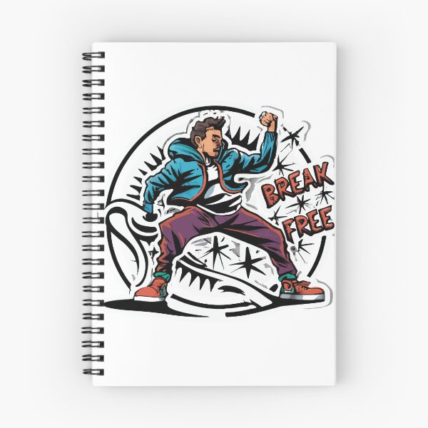Item preview, Break Free - Dynamic B-Boy Stance Illustration designed and sold by NiftyWrx.