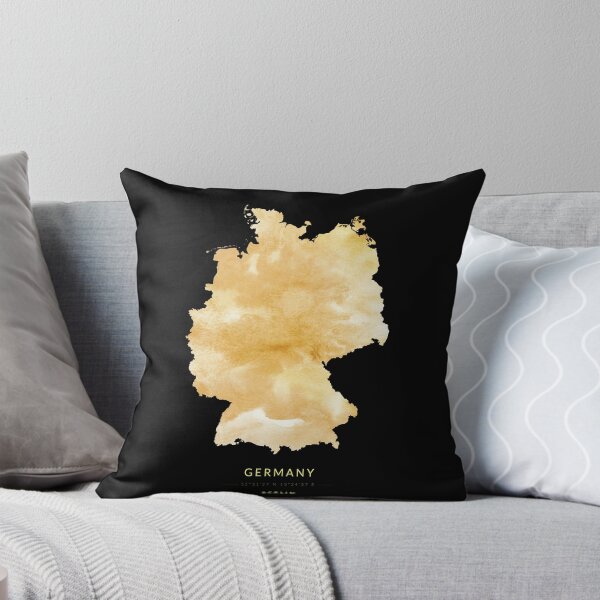 Item preview, Germany map in gold color designed and sold by Jerhus.