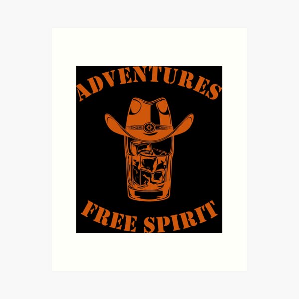 Item preview, Cowboy Whiskey. Adventures of Free Spirit designed and sold by Aceofspace3000.