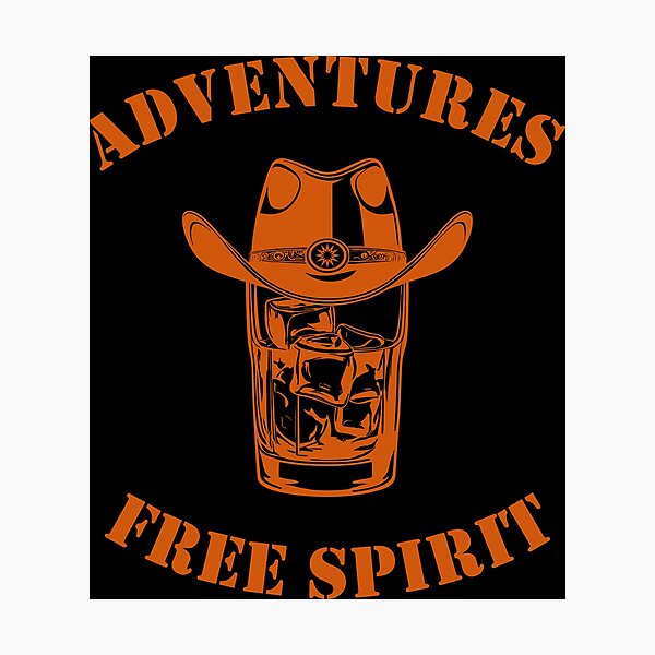 Item preview, Cowboy Whiskey. Adventures of Free Spirit designed and sold by Aceofspace3000.