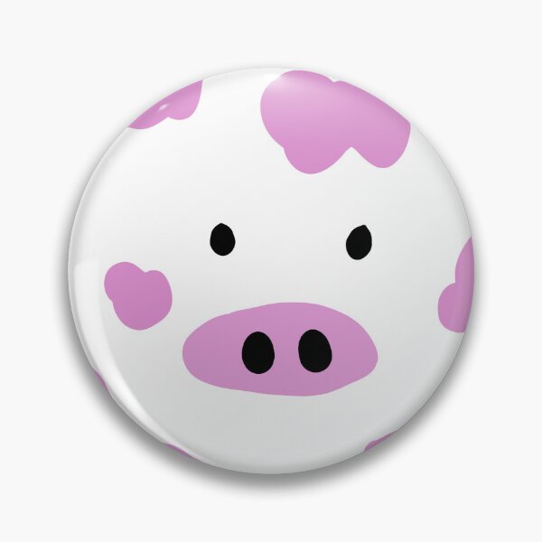 Item preview, cerdo con formas irregulares color rosado  designed and sold by ArtKar.