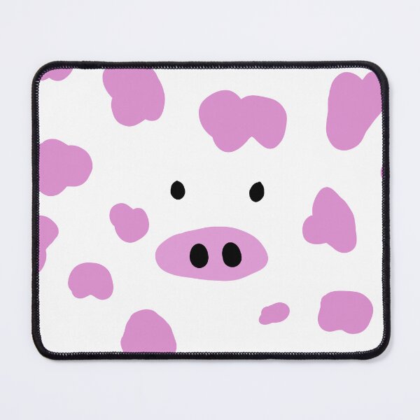 Item preview, cerdo con formas irregulares color rosado  designed and sold by ArtKar.