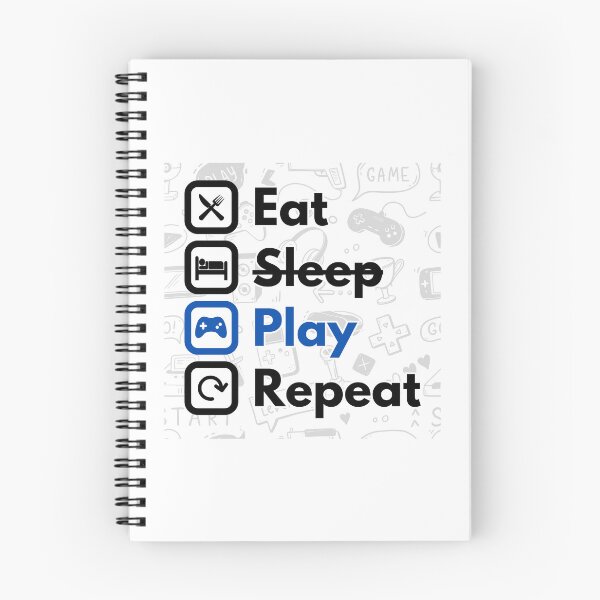 Item preview, Eat Sleep Play Repeat designed and sold by aipolohu.