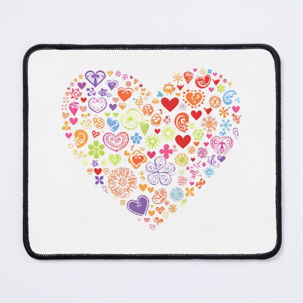 Item preview, Valentine's Melange of Hearts designed and sold by AI-Only Creations.