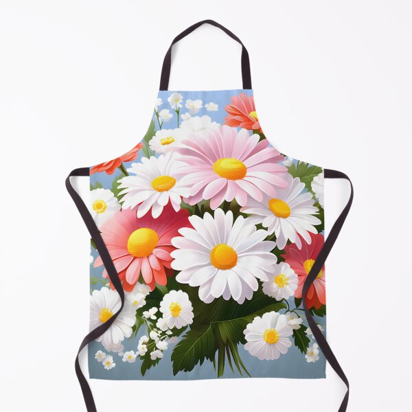 Item preview, Painting of White and Pink Daisy Flowers designed and sold by Petalandfur.