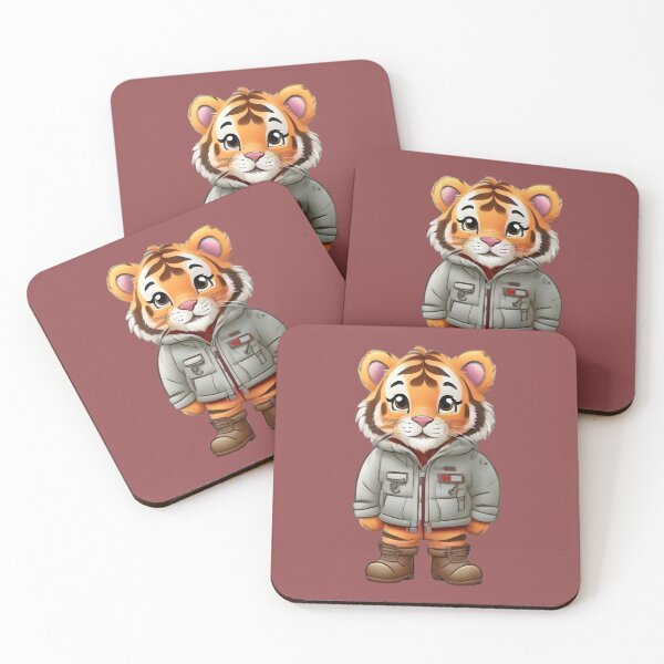 Item preview, Fluffy Feline Bliss: Adorable Tiger Cub Collections designed and sold by nadeem4design.
