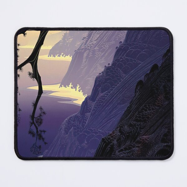 Item preview, Eyvind Earle - Purple Mist designed and sold by 4syntart.
