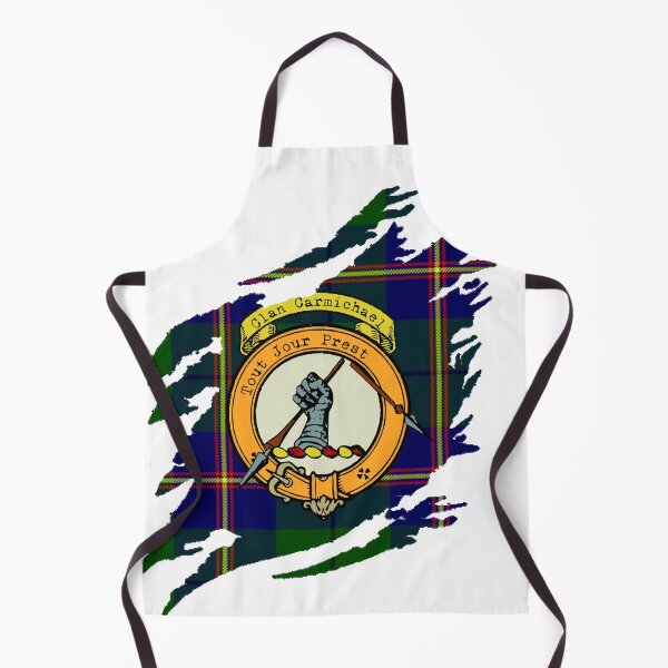 Item preview, Carmichael Clan Crest Scottish Surname Tartan designed and sold by BagTown Clans.