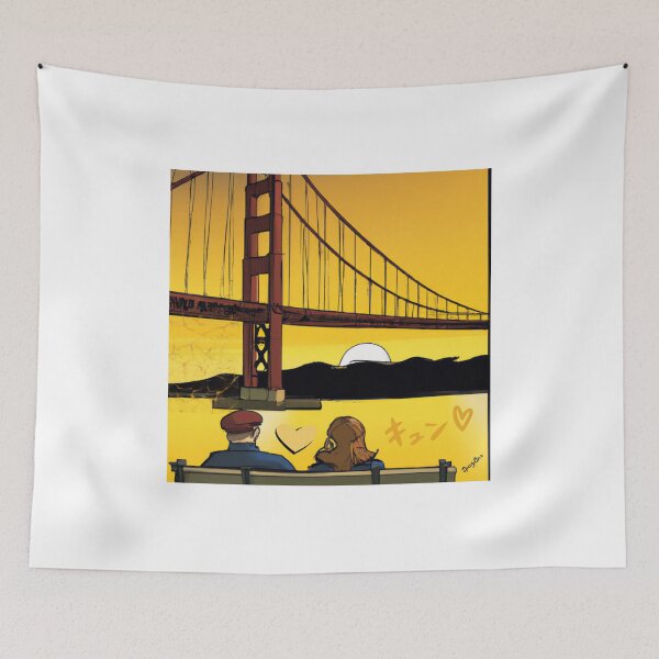 Item preview, Romance by the Howrah Bridge designed and sold by SpicyOne.
